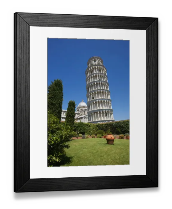Framed Print : The Leaning Tower of Pisa, Pisa, Tuscany, Italy Framed Print : The Leaning Tower of Pisa, Pisa, Tuscany, Italy