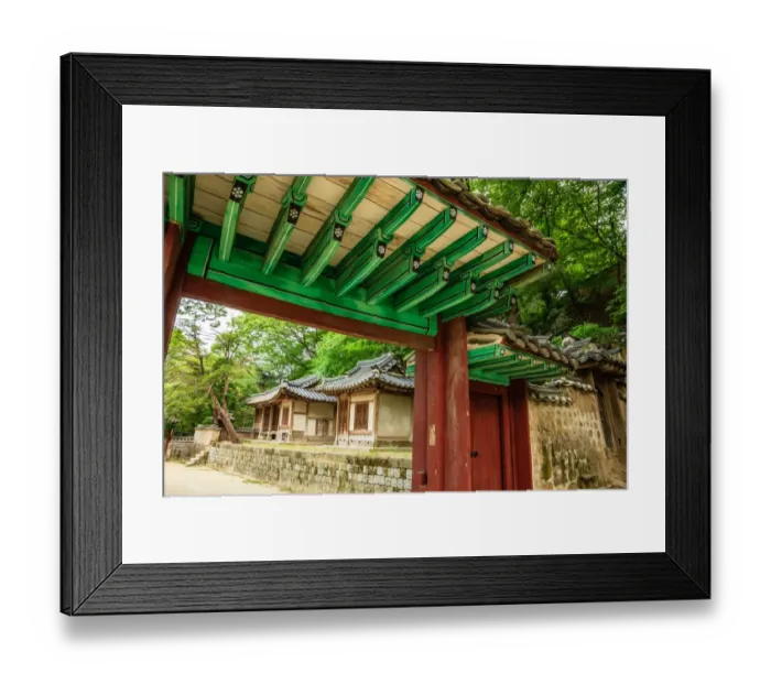 Framed Print : The Secret Garden of Changdeokgung