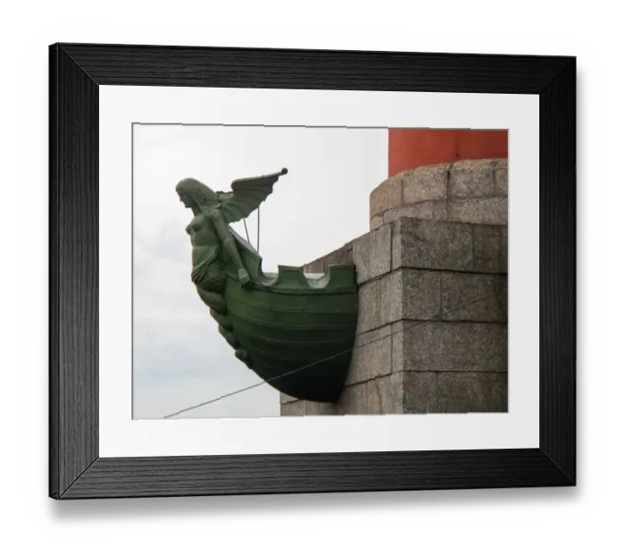 Framed Print : Rostral column, St Petersburg, Russia Framed Print : Rostral column, St Petersburg, Russia