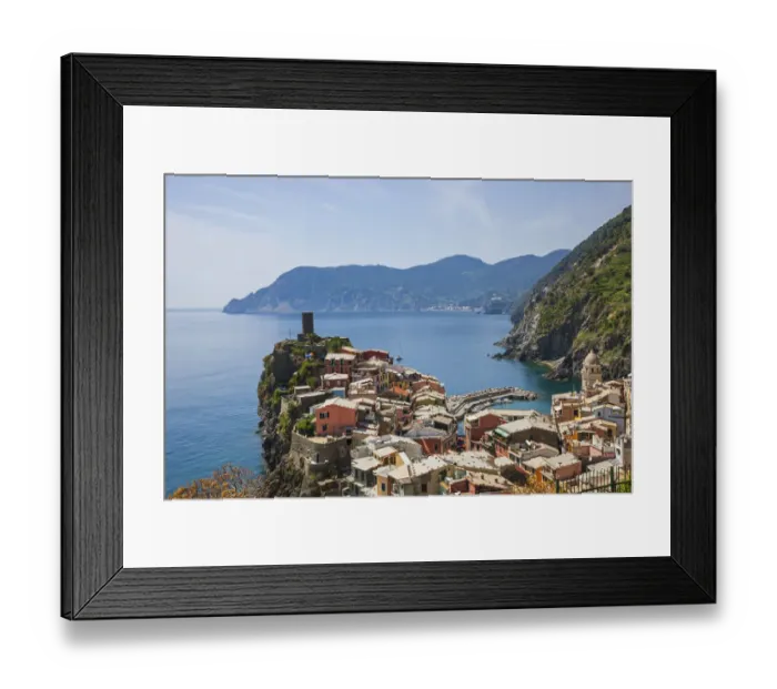 Framed Print : View of the town Framed Print : View of the town