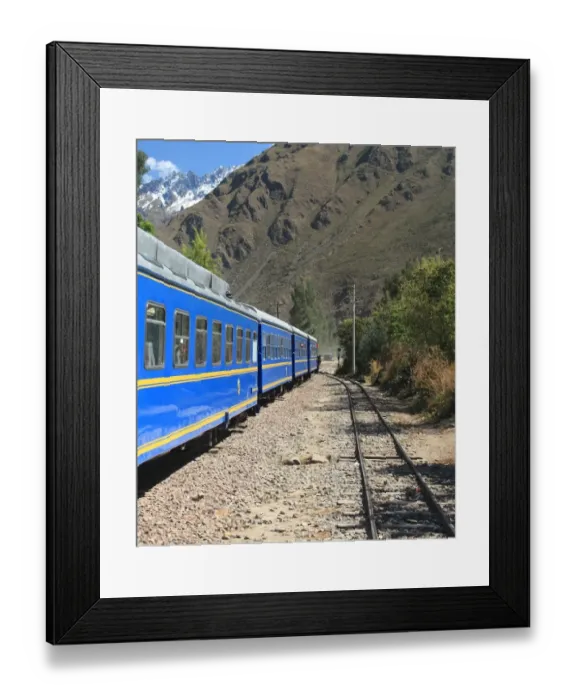 Framed Print : Machu Picchu train Framed Print : Machu Picchu train