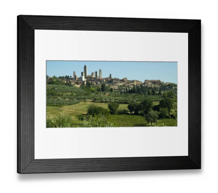 Framed Print : San Gimignano Framed Print : San Gimignano