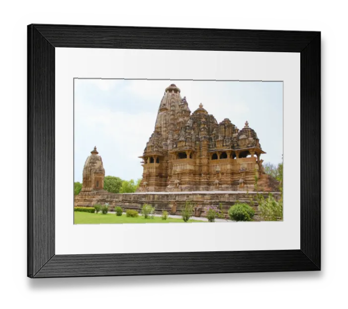 Framed Print : Khajuraho Temple Framed Print : Khajuraho Temple