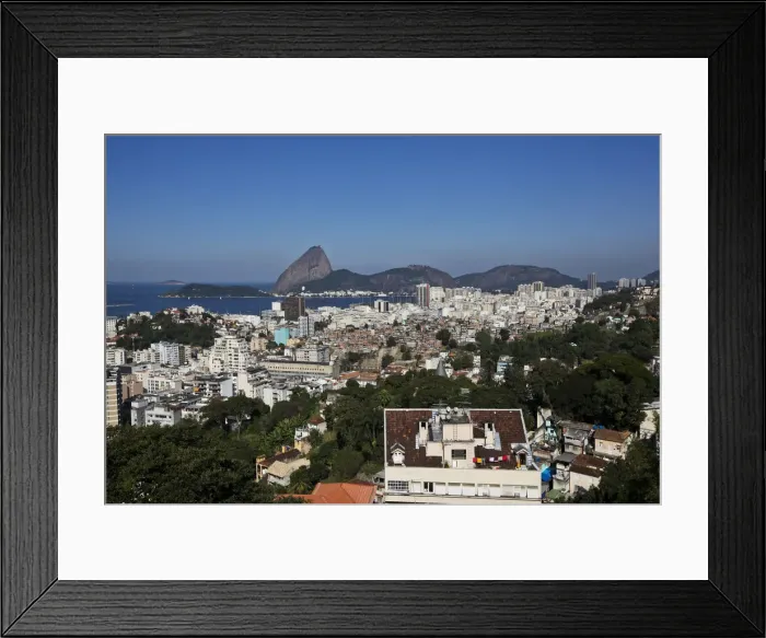Framed Print : Rio de Janeiro world heritage Framed Print : Rio de Janeiro world heritage