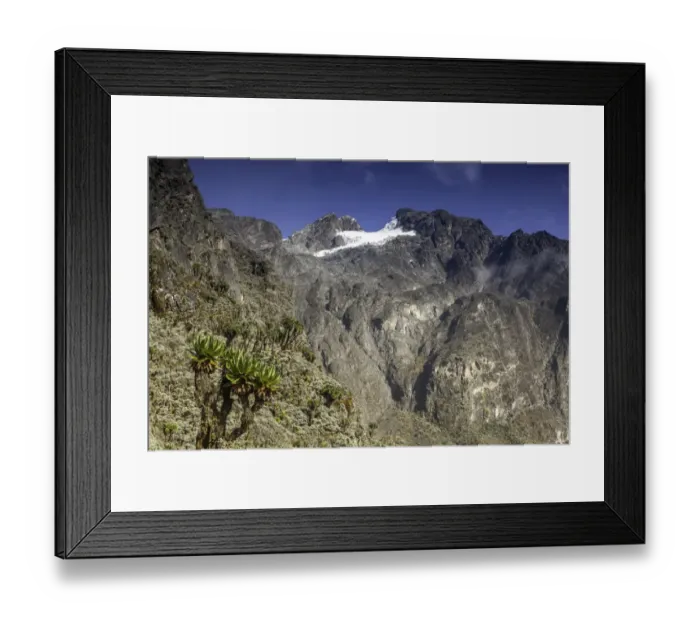 Framed Print : Mt. Stanley, Rwenzori Mountains, Uganda Framed Print : Mt. Stanley, Rwenzori Mountains, Uganda
