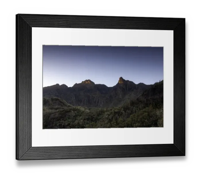 Framed Print : Mt. Saviola, Rwenzori Mountains, Uganda Framed Print : Mt. Saviola, Rwenzori Mountains, Uganda