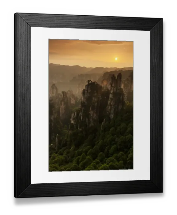 Framed Print : Amazing Zhangjiajie