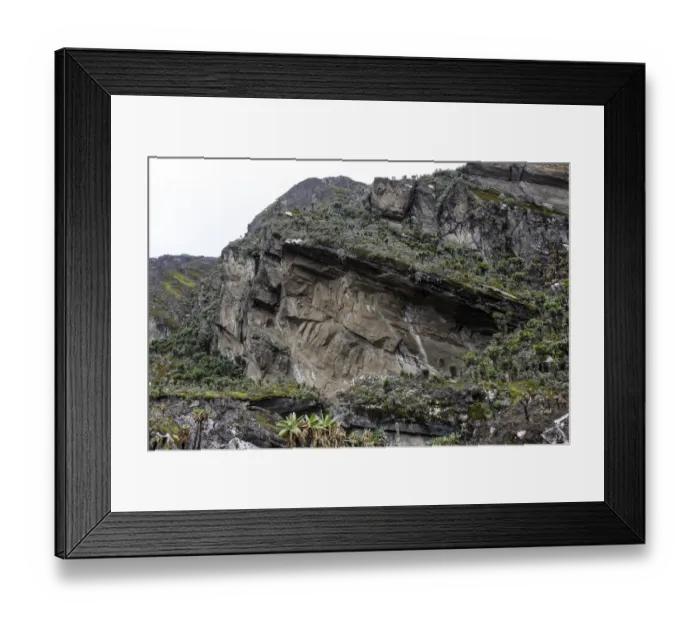 Framed Print : Rwenzori Mountains, Uganda Framed Print : Rwenzori Mountains, Uganda