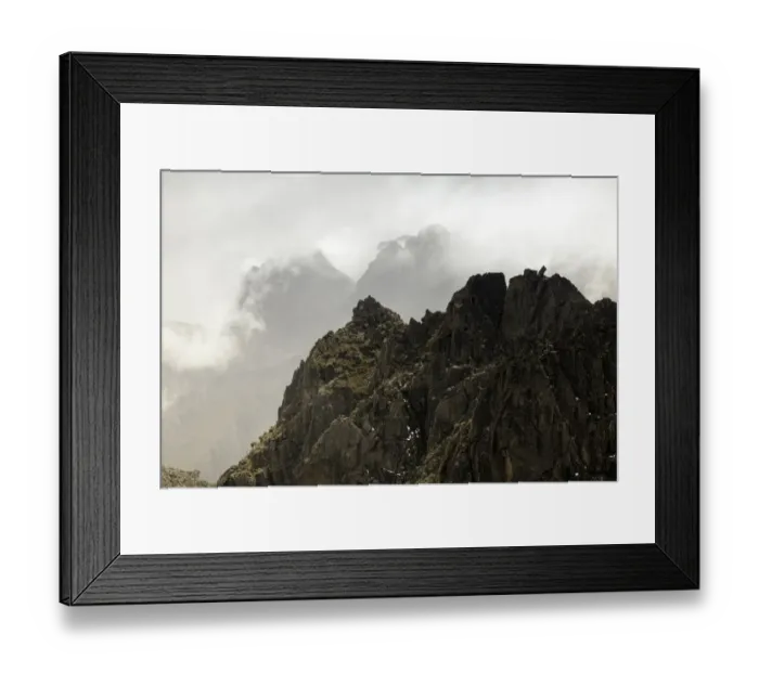 Framed Print : Rwenzori Mountains, Uganda Framed Print : Rwenzori Mountains, Uganda