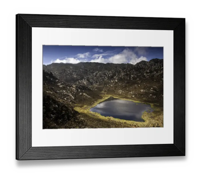 Framed Print : Rwenzori Mountains, Uganda Framed Print : Rwenzori Mountains, Uganda