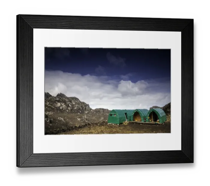 Framed Print : Rwenzori Mountains, Uganda