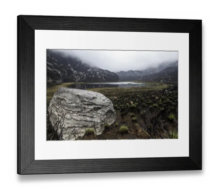Framed Print : Rwenzori Mountains, Uganda Framed Print : Rwenzori Mountains, Uganda