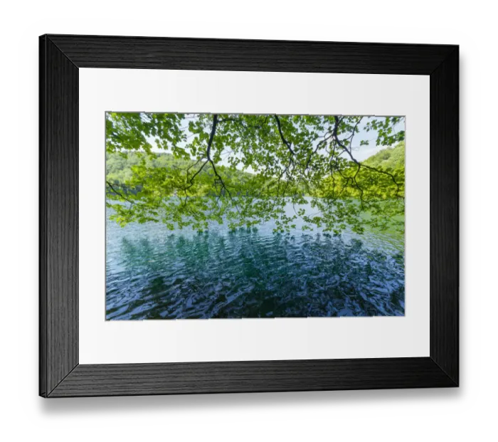 Framed Print : Plitvice Lakes National Park