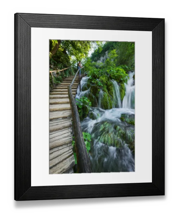 Framed Print : Plitvice Lakes National Park Framed Print : Plitvice Lakes National Park
