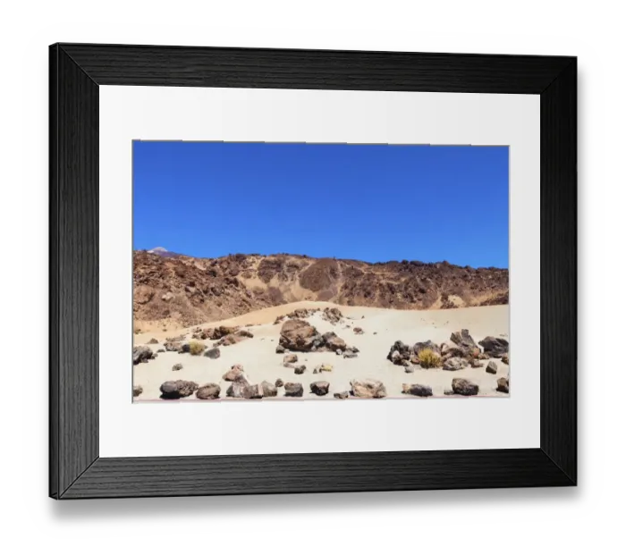 Framed Print : Dune landscape with lava rocks in the Teide National Park, UNESCO World Heritage Site, Las Llanadas, Provinz Santa Cruz de Tenerife, Tenerife, Canary Islands, Spain Framed Print : Dune landscape with lava rocks in the Teide National Park, UNESCO World Heritage Site, Las Llanadas, Provinz Santa Cruz de Tenerife, Tenerife, Canary Islands, Spain