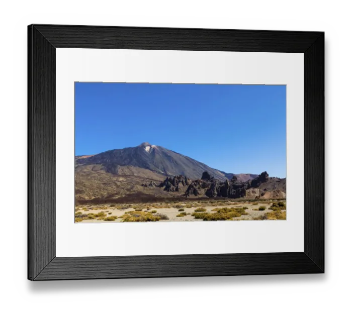 Framed Print : Pico del Teide volcano with lava rocks in the Teide National Park, UNESCO World Heritage Site, Vilaflor, Provinz Santa Cruz de Tenerife, Tenerife, Canary Islands, Spain Framed Print : Pico del Teide volcano with lava rocks in the Teide National Park, UNESCO World Heritage Site, Vilaflor, Provinz Santa Cruz de Tenerife, Tenerife, Canary Islands, Spain
