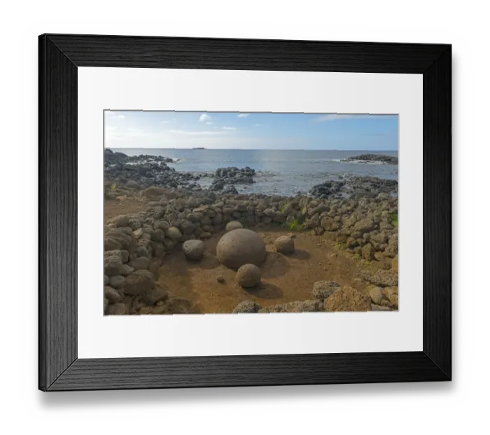 Framed Print : Ahu Te Pito Kura, the Navel of the World, Easter Island, Chile Framed Print : Ahu Te Pito Kura, the Navel of the World, Easter Island, Chile