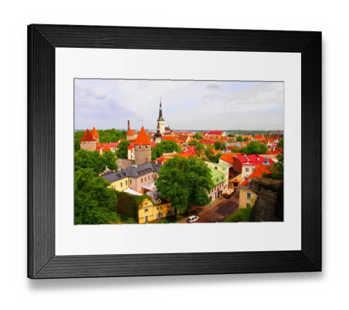 Framed Print : Tallinn (Old Town), Estonia Framed Print : Tallinn (Old Town), Estonia