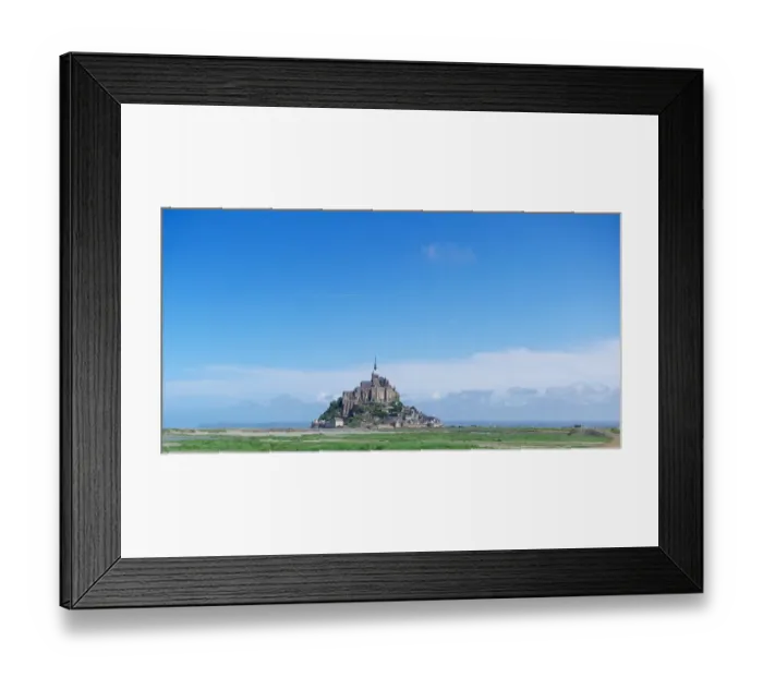 Framed Print : Mont-Saint-Michel Framed Print : Mont-Saint-Michel
