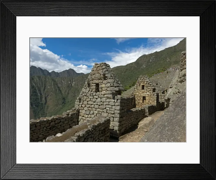 Framed Print : Ruins of Machu Picchu, UNESCO World Heritage Site, Peru Framed Print : Ruins of Machu Picchu, UNESCO World Heritage Site, Peru