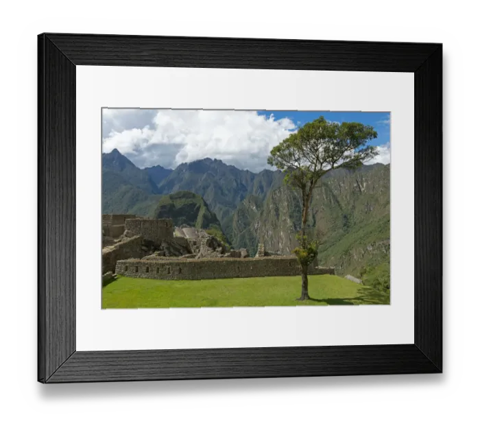 Framed Print : Ruins of Machu Picchu, UNESCO World Heritage Site, Peru Framed Print : Ruins of Machu Picchu, UNESCO World Heritage Site, Peru