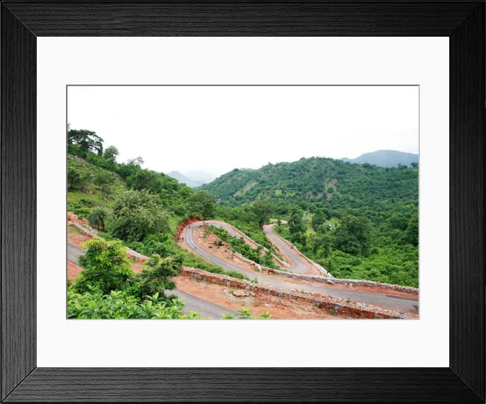 Framed Print : Overview of Ghat road Framed Print : Overview of Ghat road