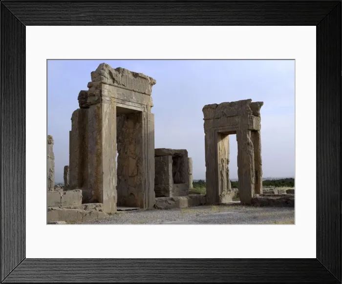 Framed Print : Persepolis, Palace of Darius Framed Print : Persepolis, Palace of Darius