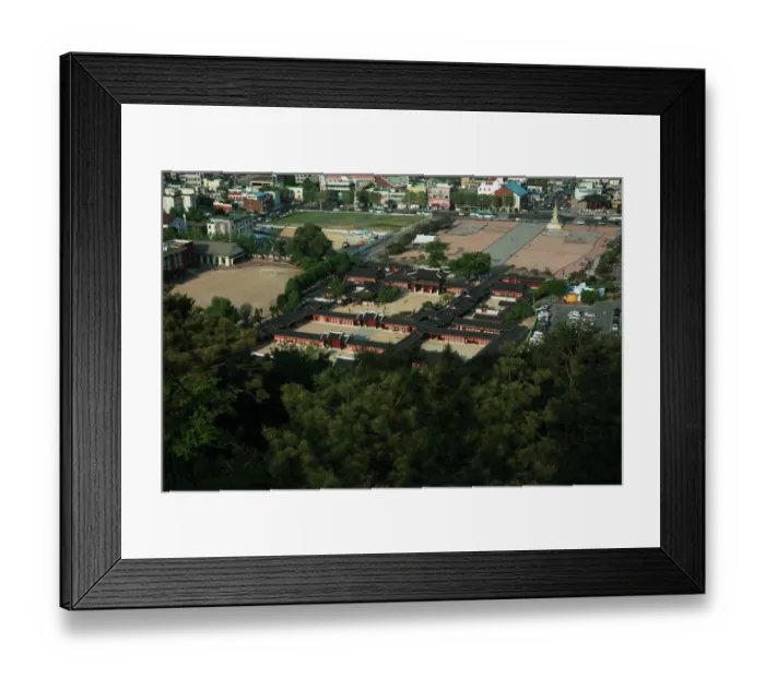Framed Print : Hwaseong Fortress, World Heritage, South Korea Framed Print : Hwaseong Fortress, World Heritage, South Korea