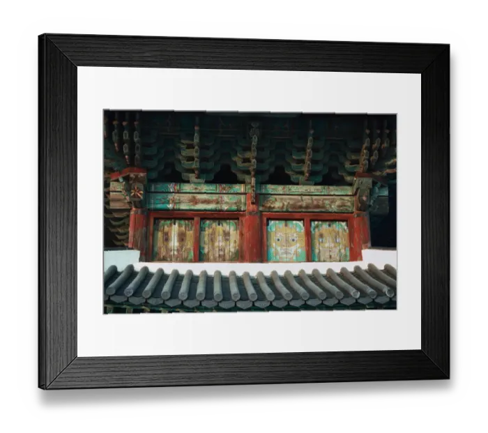 Framed Print : Hwaseong Fortress, World Heritage, South Korea Framed Print : Hwaseong Fortress, World Heritage, South Korea