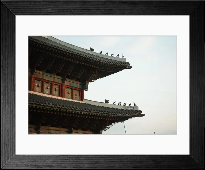 Framed Print : Hwaseong Fortress, World Heritage, South Korea Framed Print : Hwaseong Fortress, World Heritage, South Korea