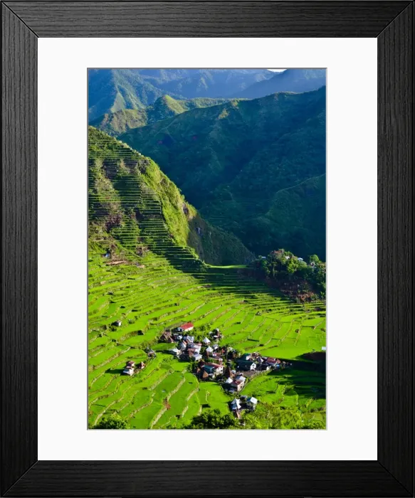 Framed Print : Batad Rice Terraces Framed Print : Batad Rice Terraces