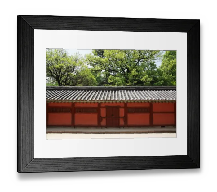 Framed Print : Jongmyo, World Heritage, Seoul, South Korea Framed Print : Jongmyo, World Heritage, Seoul, South Korea