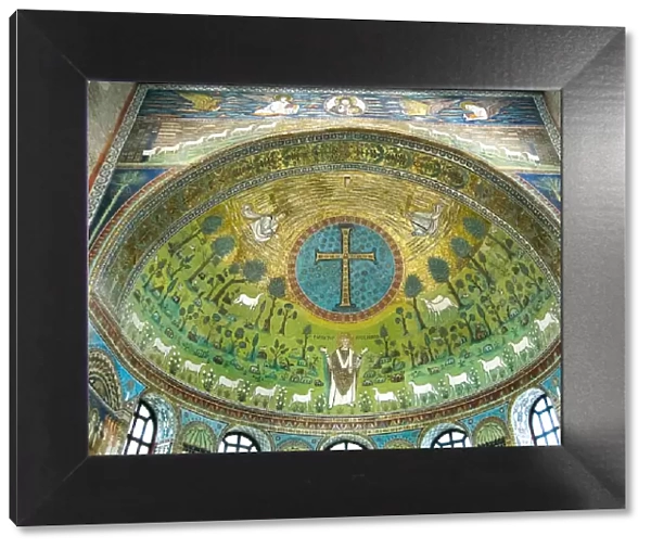 Mosaics in St. Apollinare Basilica, Ravenna