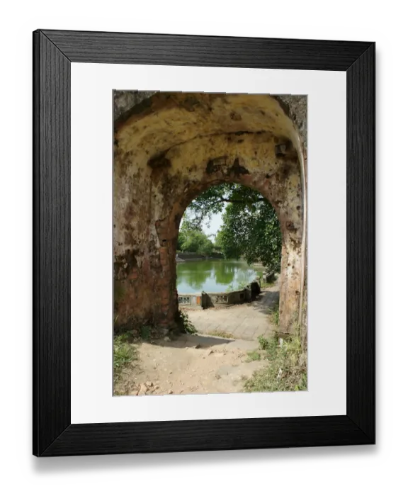 Framed Print : Hue imperial City and citadel Framed Print : Hue imperial City and citadel