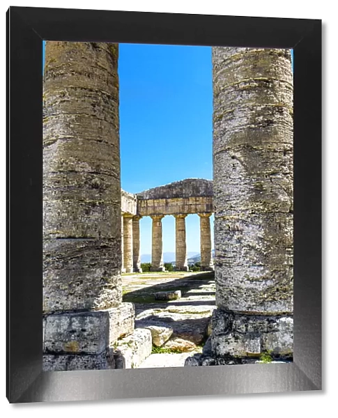 Segesta temple in Sicily, Italy