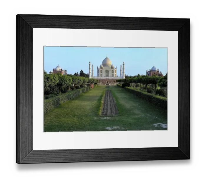 Framed Print : Taj Mahal - Agra - India