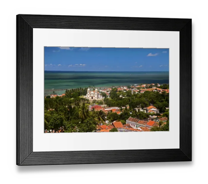 Framed Print : Vista de Olinda Framed Print : Vista de Olinda