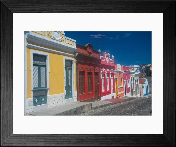 Framed Print : Olinda: casario Framed Print : Olinda: casario