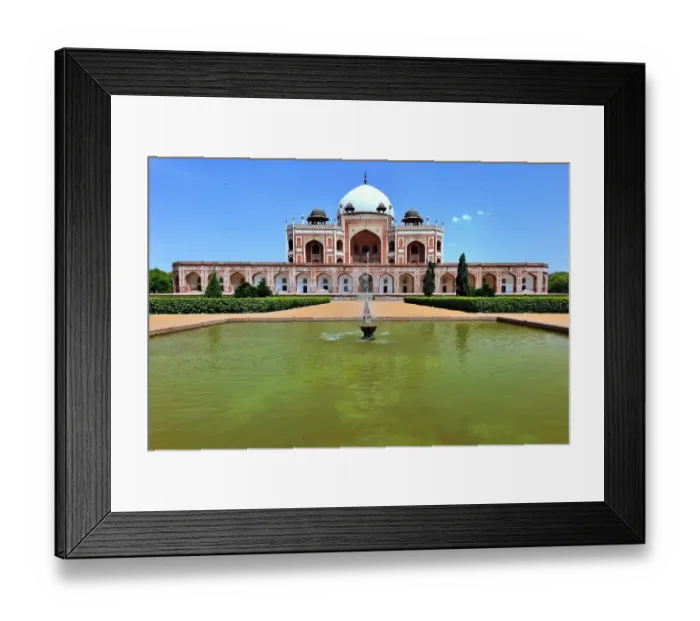 Framed Print : Humayuns Tomb - Delhi - India Framed Print : Humayuns Tomb - Delhi - India