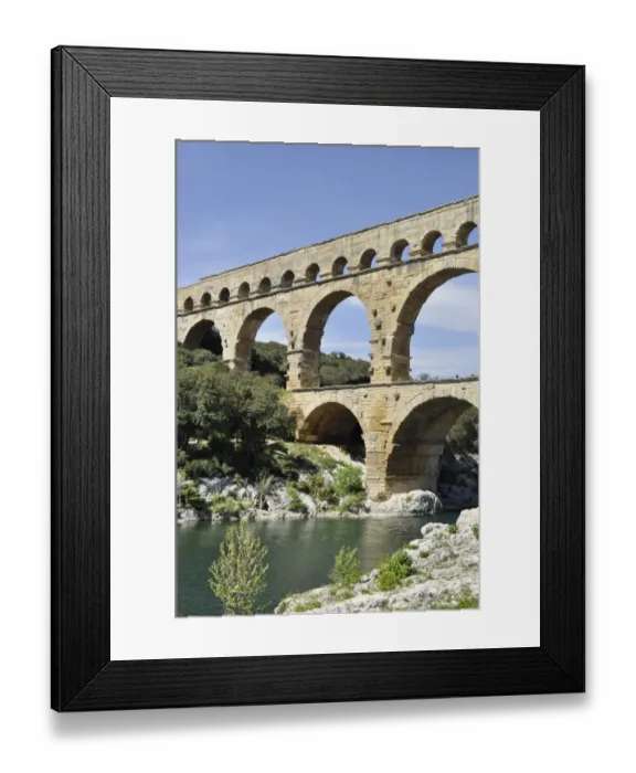 Framed Print : Pont du Gard