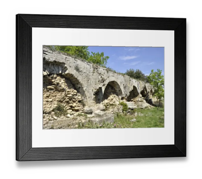 Framed Print : Pont du Gard Framed Print : Pont du Gard