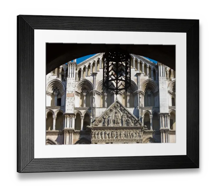 Framed Print : West front, Duomo, Ferrara Framed Print : West front, Duomo, Ferrara