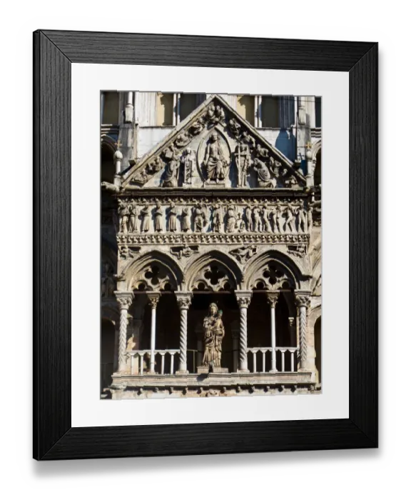 Framed Print : West front, Duomo, Ferrara Framed Print : West front, Duomo, Ferrara