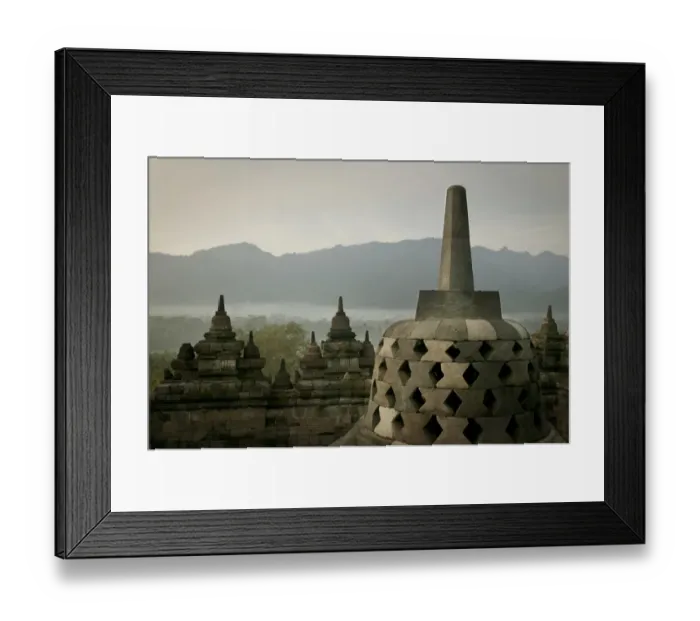 Framed Print : Borobudur Temple Framed Print : Borobudur Temple