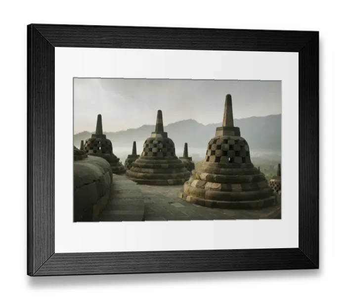 Framed Print : Borobudur Temple Framed Print : Borobudur Temple