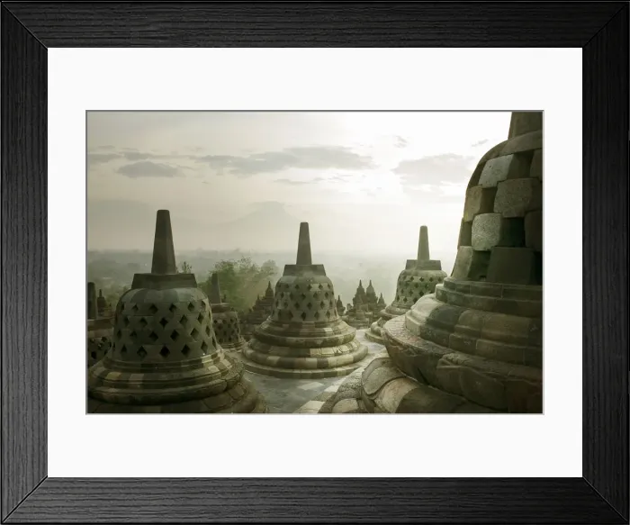Framed Print : Borobudur Temple Framed Print : Borobudur Temple