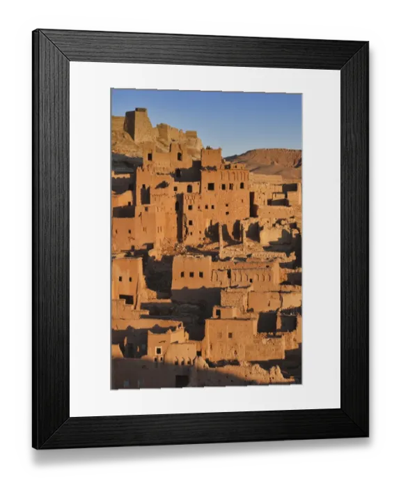 Framed Print : Ancient kasbah of Ait Benhaddou, Morocco Framed Print : Ancient kasbah of Ait Benhaddou, Morocco