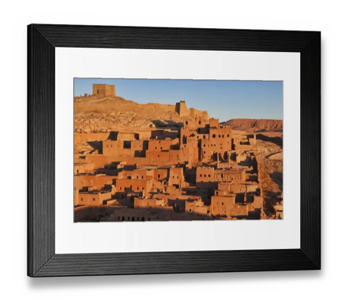Framed Print : Ancient kasbah of Ait Benhaddou Framed Print : Ancient kasbah of Ait Benhaddou