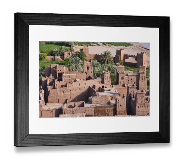 Framed Print : Ancient kasbah of Ait Benhaddou Framed Print : Ancient kasbah of Ait Benhaddou