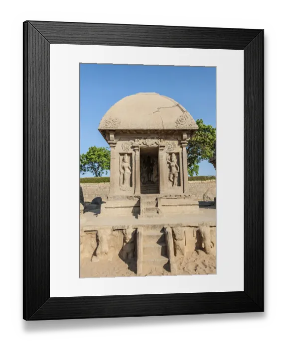 Framed Print : Temple, Pancha Rathas, Mahabalipuram, Tamil Nadu, Kanchipuram, India Framed Print : Temple, Pancha Rathas, Mahabalipuram, Tamil Nadu, Kanchipuram, India